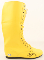 Ric Flair Signed Wrestling Boot Inscribed "16x" (Beckett) at PristineAuction.com