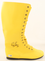 Ric Flair Signed Wrestling Boot Inscribed "16x" (Beckett) at PristineAuction.com