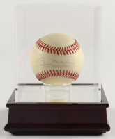 Billy Martin Signed OAL Baseball with Display Case (PSA) at PristineAuction.com