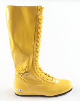 Ric Flair Signed Wrestling Boot Inscribed "16x" (Beckett) at PristineAuction.com