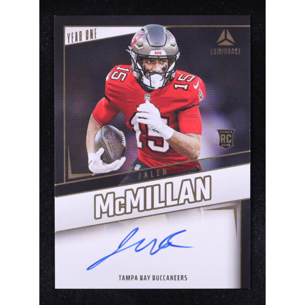Jalen McMillan 2024 Panini Luminance Year One Signatures #16 RC at PristineAuction.com