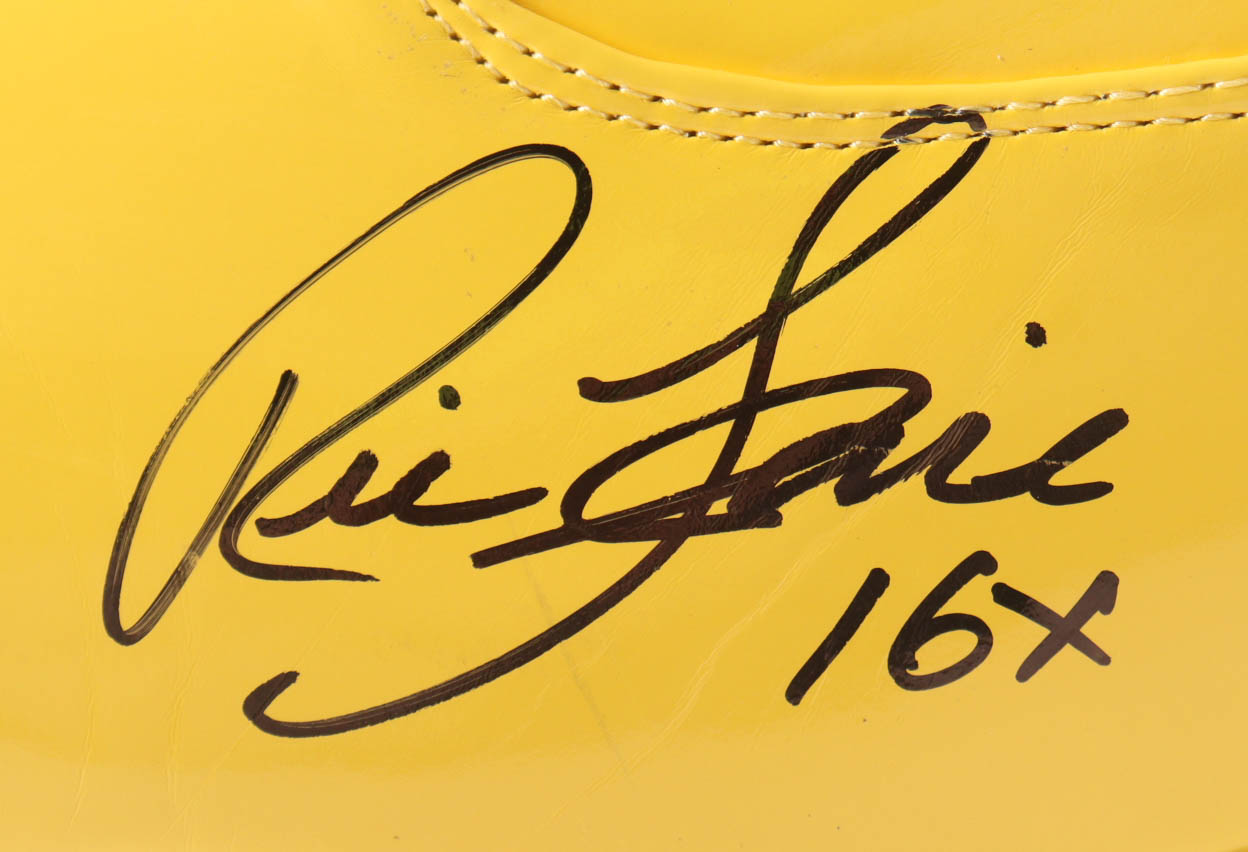Ric Flair Signed Wrestling Boot Inscribed "16x" (Beckett) at PristineAuction.com Ric Flair Signed Wrestling Boot Inscribed "16x" (Beckett) at PristineAuction.com