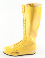 Ric Flair Signed Wrestling Boot Inscribed "16x" (Beckett) at PristineAuction.com
