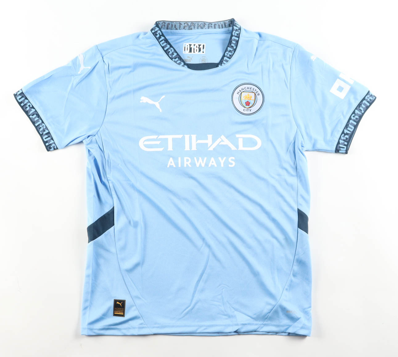 Ruben Dias Signed Manchester City F.C. Puma Authentic Jersey (Beckett) at PristineAuction.com Ruben Dias Signed Manchester City F.C. Puma Authentic Jersey (Beckett) at PristineAuction.com