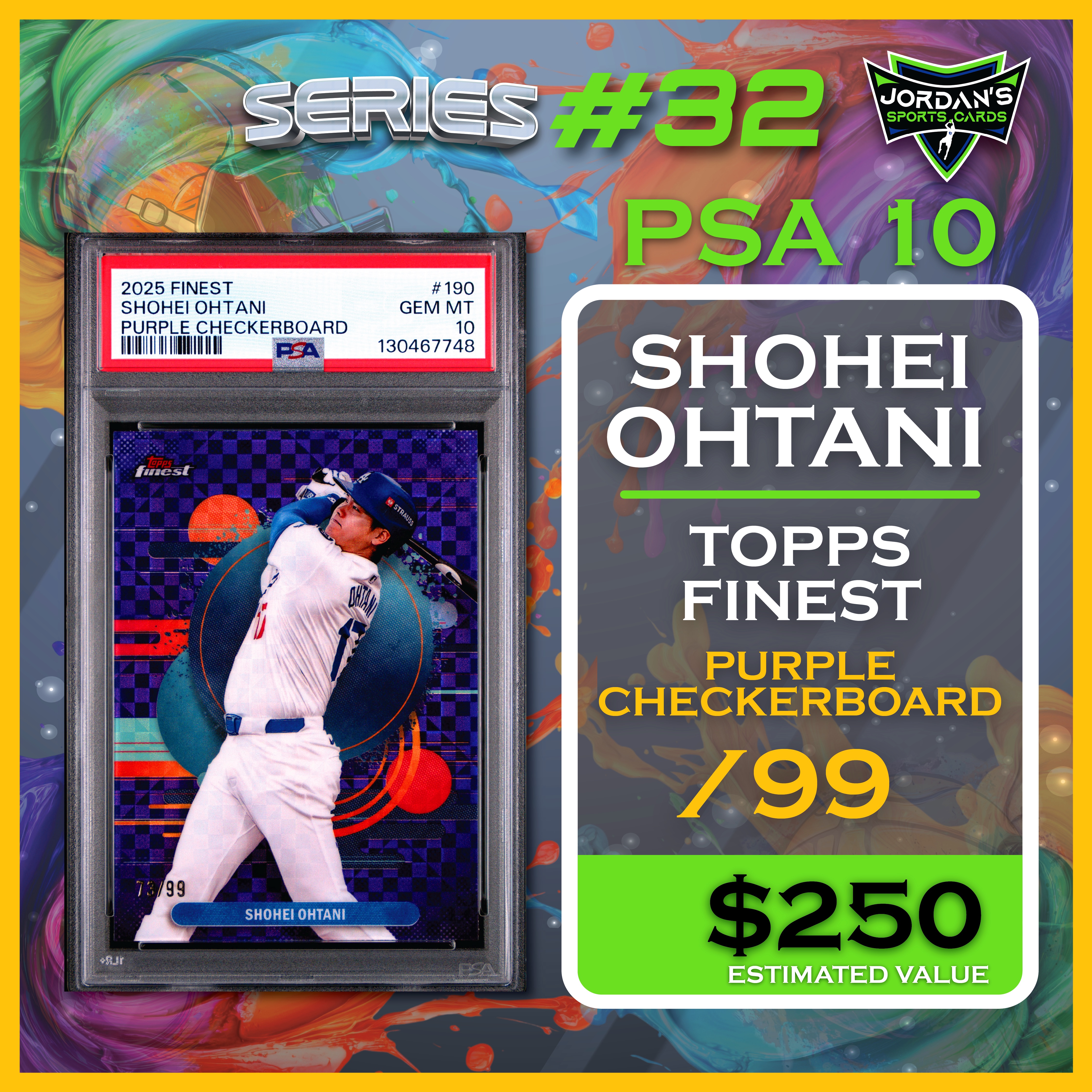 Platinum Quest Series 32 Sports Card Pack Mystery Box Presented by Jordan's Sports Cards - (1) Graded PSA or BGS Card Per Pack (Limited to 600 Packs!) at PristineAuction.com Platinum Quest Series 32 Sports Card Pack Mystery Box Presented by Jordan's Sports Cards - (1) Graded PSA or BGS Card Per Pack (Limited to 600 Packs!) at PristineAuction.com