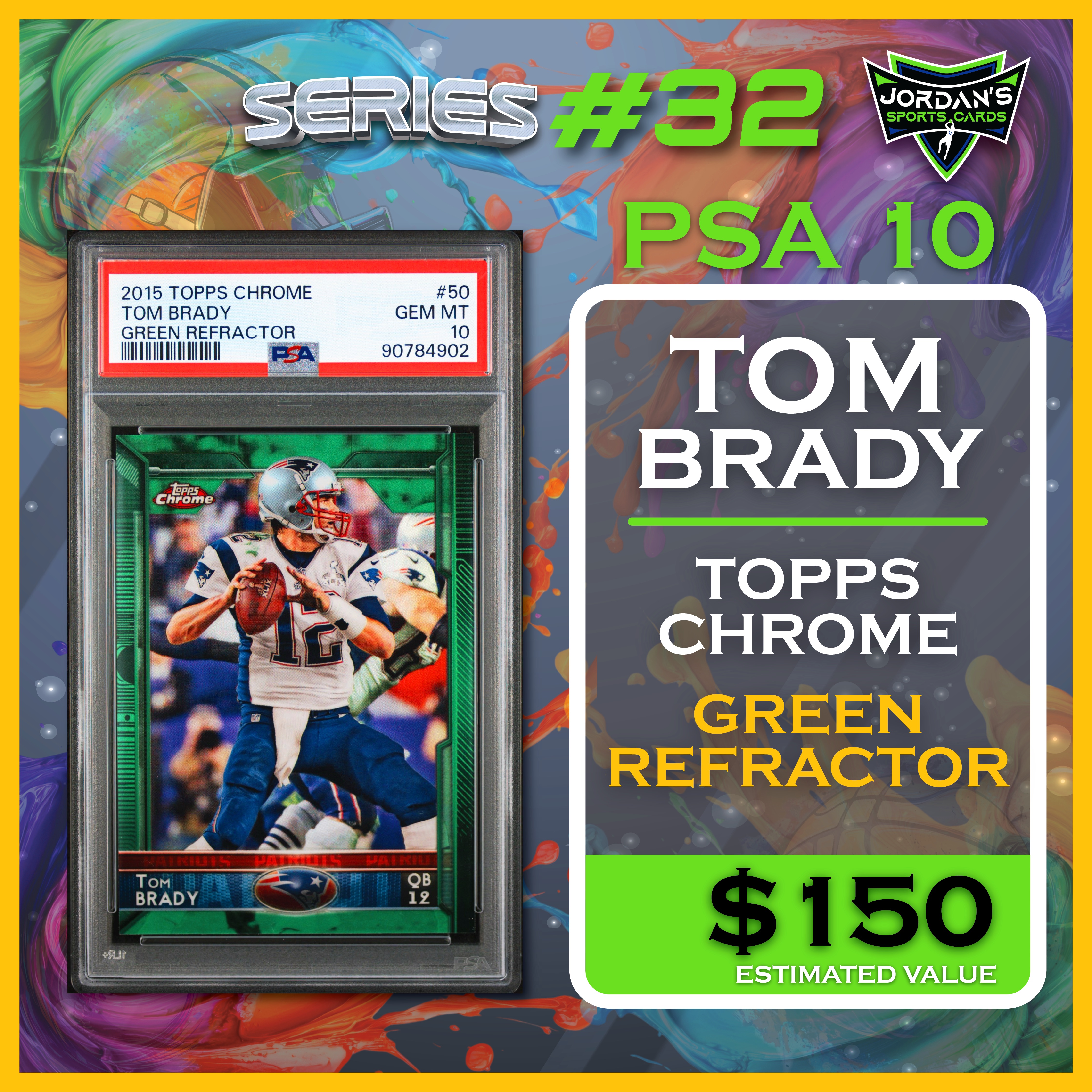 Platinum Quest Series 32 Sports Card Pack Mystery Box Presented by Jordan's Sports Cards - (1) Graded PSA or BGS Card Per Pack (Limited to 600 Packs!) at PristineAuction.com Platinum Quest Series 32 Sports Card Pack Mystery Box Presented by Jordan's Sports Cards - (1) Graded PSA or BGS Card Per Pack (Limited to 600 Packs!) at PristineAuction.com