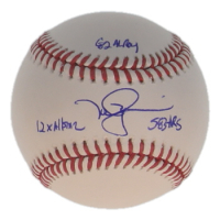 Mark McGwire Signed OML Baseball Inscribed "82 AL ROY", "12x All Star" & "583 HRs" (JSA) at PristineAuction.com