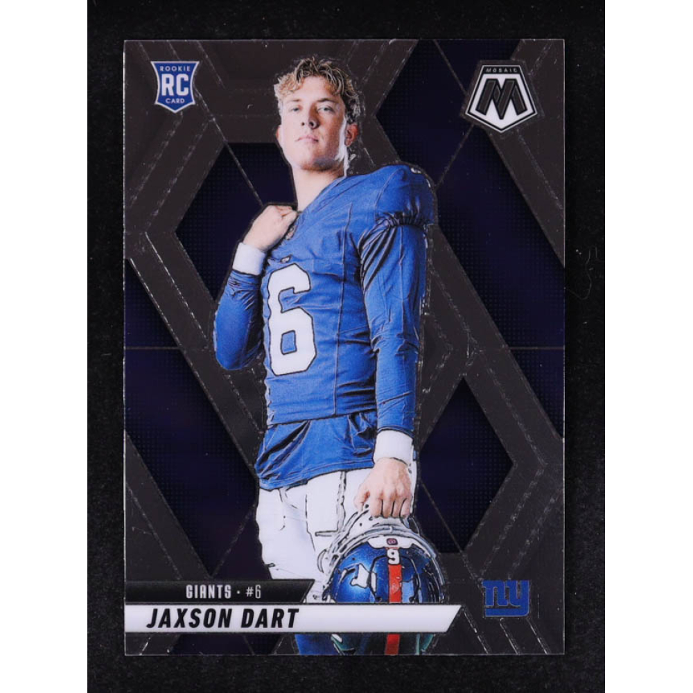 Jaxson Dart 2025 Panini Mosaic #288 VAR RC at PristineAuction.com