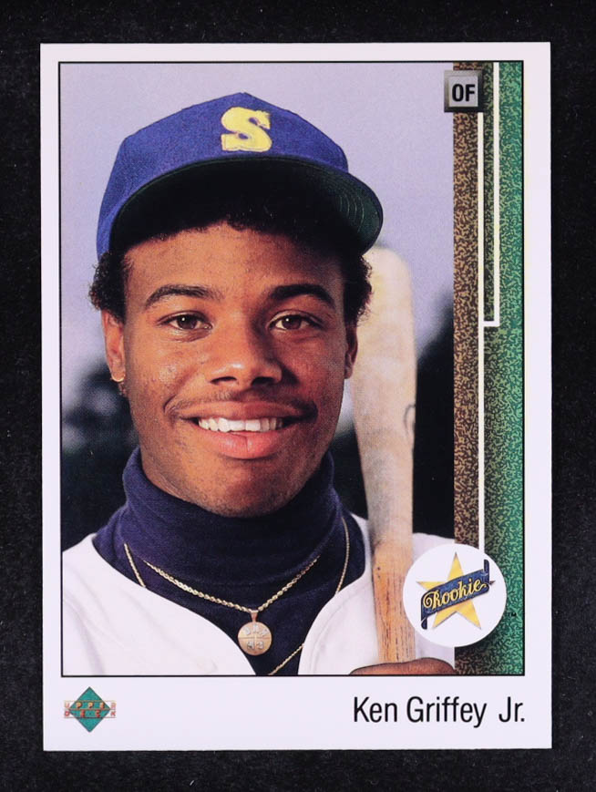 Ken Griffey Jr. 1989 Upper Deck #1 RC at PristineAuction.com Ken Griffey Jr. 1989 Upper Deck #1 RC at PristineAuction.com