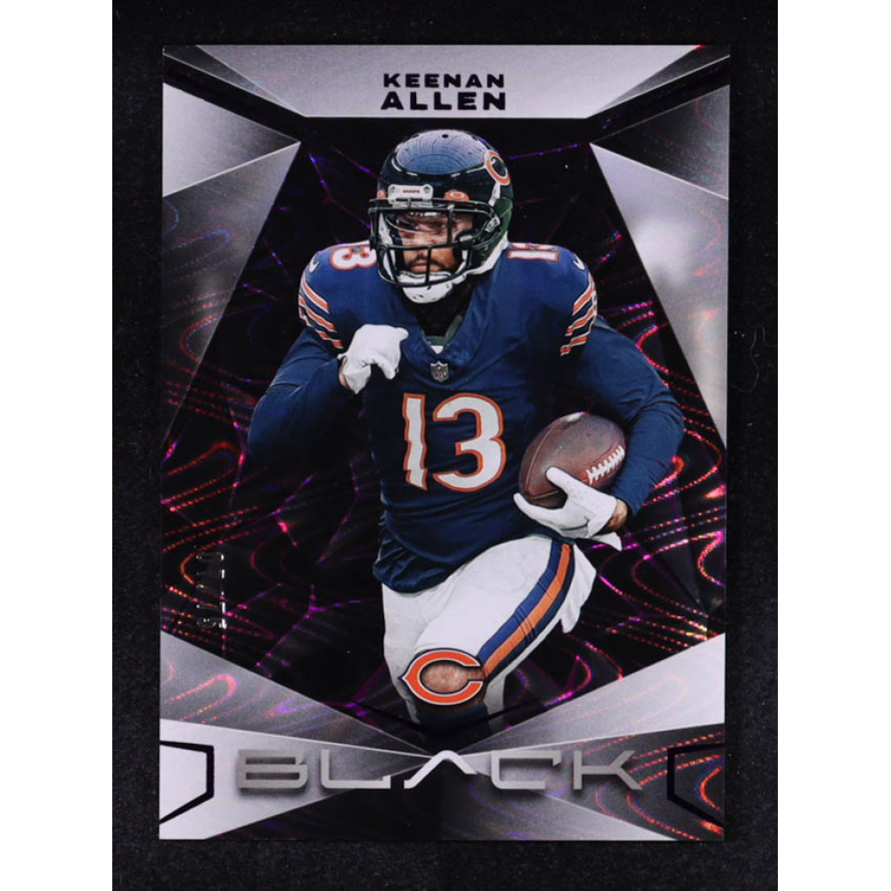 Keenan Allen 2024 Panini Black Royal Wave #19 #07/75 at PristineAuction.com