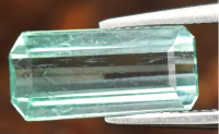1.44 Carats Natural Green Emerald Loose | Rectangular  Cut at PristineAuction.com