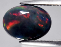 3.01 Carats Natural Black Opal Loose at PristineAuction.com