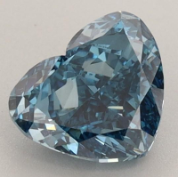 1.23 Carats Lab Grown BLUE Diamond Loose VS1 | Estimated Retail Value: $2,750 (UGL & IGI Certs) at PristineAuction.com