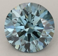 1.25 Carats Lab Grown BLUE Diamond Loose VS2 | Estimated Retail Value: $2,400 (UGL & IGI Certs) at PristineAuction.com