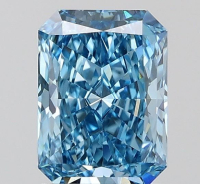 1.55 Carats Lab Grown BLUE Diamond Loose VS2 | Estimated Retail Value: $3,100 (UGL & IGI Certs) at PristineAuction.com