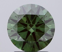 1.22 Carats Lab Grown GREEN Diamond Loose VS1 | Estimated Retail Value: $2,400 (UGL & IGI Certs) at PristineAuction.com