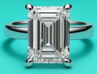 5.10 Carats Lab Grown Diamond Pendant G, VVS2 | Emerald Cut | $8,500 Estimated Retail Value (UGL & IGI Certs) | Brand New at PristineAuction.com