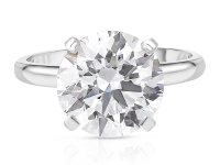 6.10 Carats Lab Grown Diamond Pendant F, VS1 | Round Ideal Cut | $11,000 Estimated Retail Value (UGL & IGI Certs) | Brand New at PristineAuction.com