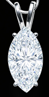 6.19 Carats Lab Grown Diamond Pendant G, VS1 | $9,300 Estimated Retail Value (UGL & IGI Certs) | Brand New at PristineAuction.com
