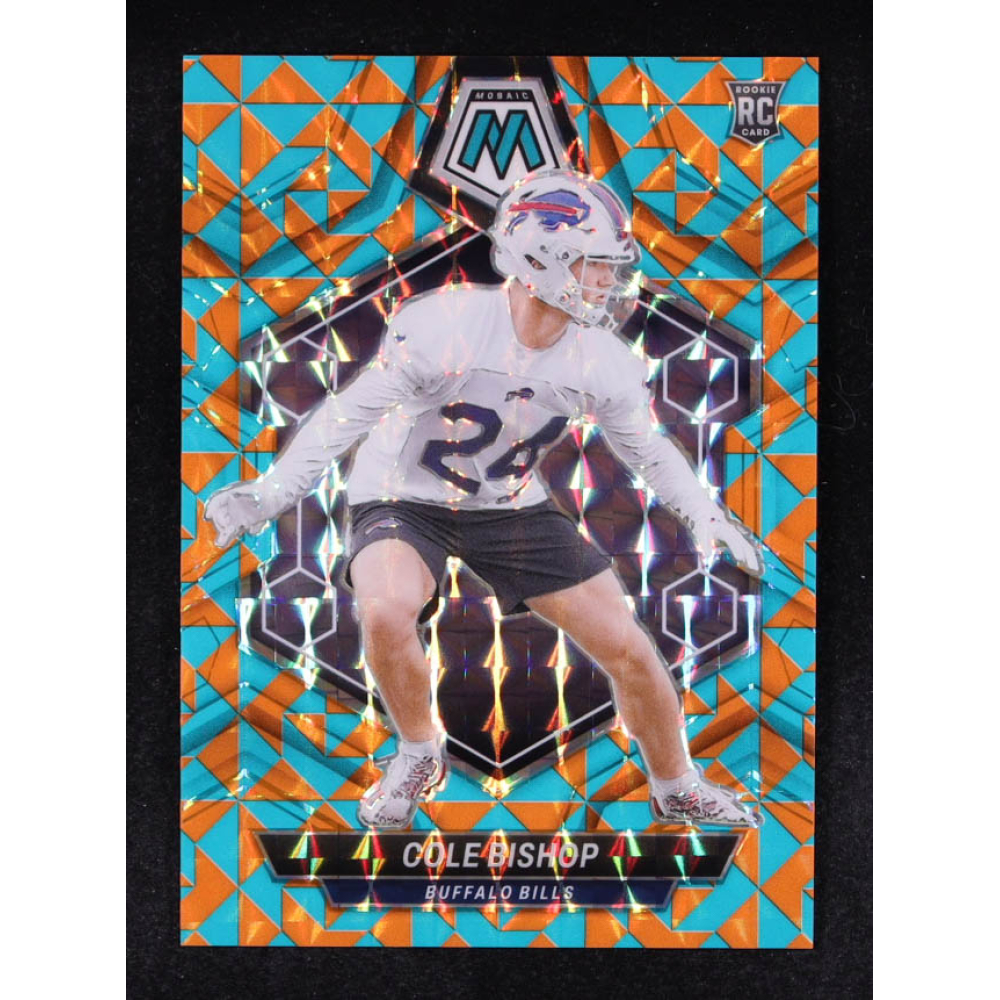 Cole Bishop 2024 Panini Mosaic Mosaic Tessellation #356 #14/15 RC at PristineAuction.com
