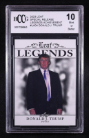 Donald J. Trump 2023 Leaf Special Release Legends Achievement #LA-04 (BCCG 10) at PristineAuction.com