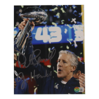 Pete Carroll Signed Seahawks 8x10 Photo Inscribed "Go Hawks!" (Beckett) at PristineAuction.com