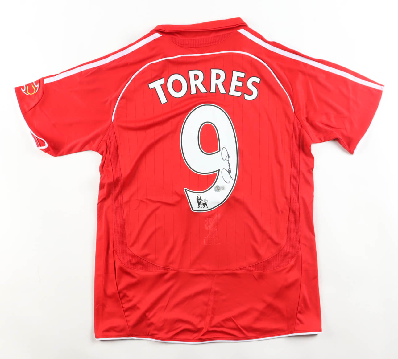 Fernando Torres Signed Liverpool F.C. Adidas Authentic Jersey (Beckett) at PristineAuction.com Fernando Torres Signed Liverpool F.C. Adidas Authentic Jersey (Beckett) at PristineAuction.com