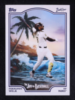 Fernando Tatis Jr. 2025 Topps X Bob Ross The Joy of Baseball #21 at PristineAuction.com
