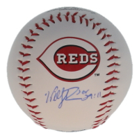 Will Benson Signed OML Reds Logo Baseball (Playball Ink) at PristineAuction.com