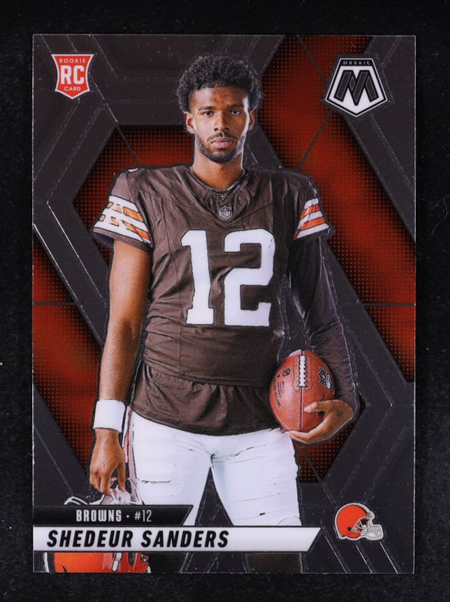 Shedeur Sanders 2025 Panini Mosaic Silver #290 VAR RC at PristineAuction.com Shedeur Sanders 2025 Panini Mosaic Silver #290 VAR RC at PristineAuction.com