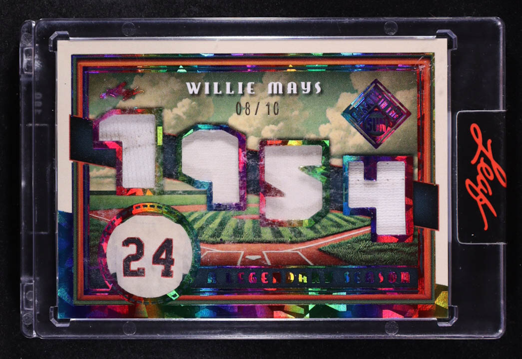 Willie Mays 2025 Leaf Seasons In the Sun A Legendary Season Crystal Rainbow #ALS20 #08/10 at PristineAuction.com Willie Mays 2025 Leaf Seasons In the Sun A Legendary Season Crystal Rainbow #ALS20 #08/10 at PristineAuction.com