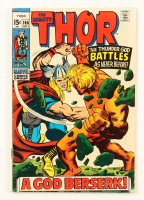 1969 "The Mighty Thor" Issue #166 Marvel Comic Book at PristineAuction.com