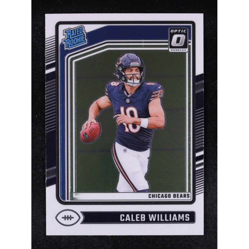 Caleb Williams 2024 Donruss Optic #201 RR RC at PristineAuction.com