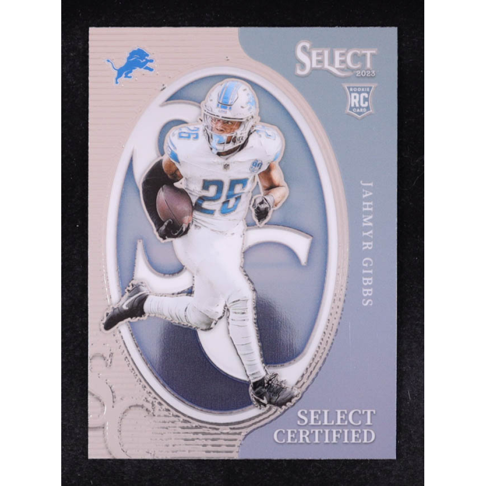 Jahmyr Gibbs 2023 Select Select Certified Rookies #16 RC at PristineAuction.com