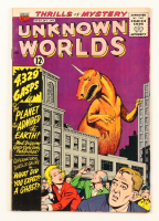 1963 "Unknown Worlds" Issue #28 ACG Comic Book at PristineAuction.com