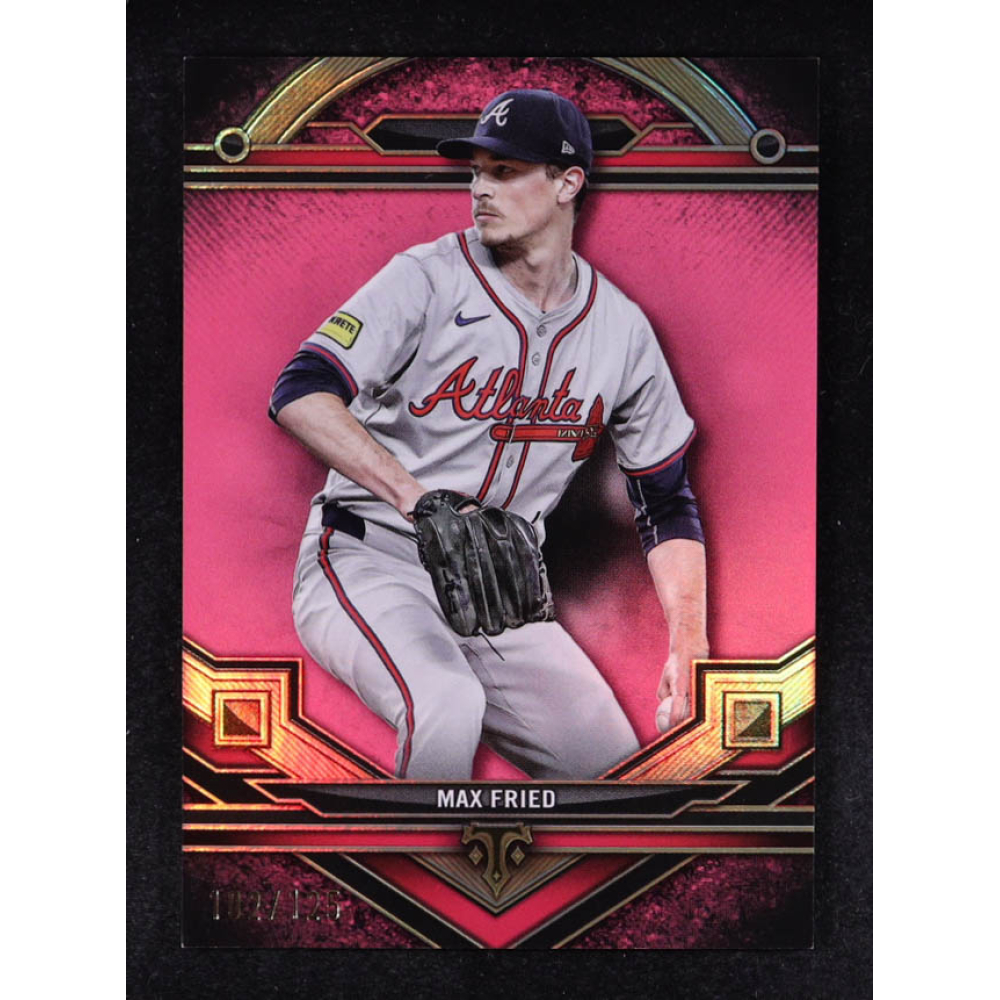 Max Fried 2024 Topps Triple Threads Tourmaline #146 #102/125 at PristineAuction.com
