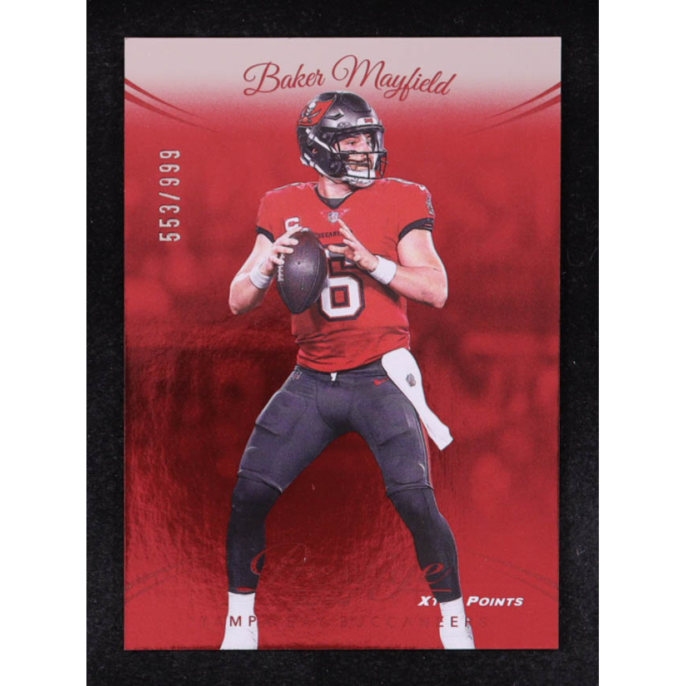 Baker Mayfield 2024 Prestige Xtra Points Red #275 #553/999 at PristineAuction.com