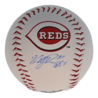 Will Benson Signed OML Reds Logo Baseball (Playball Ink) at PristineAuction.com