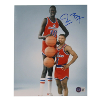 Muggsy Bogues Signed Bullets 8x10 Photo (Beckett) at PristineAuction.com