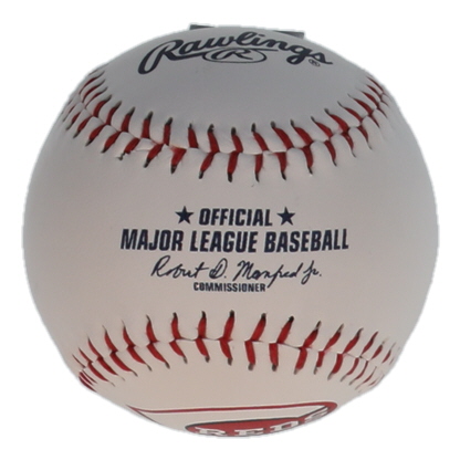 Tyler Stephenson Signed OML Reds Logo Baseball (Playball Ink) at PristineAuction.com Tyler Stephenson Signed OML Reds Logo Baseball (Playball Ink) at PristineAuction.com