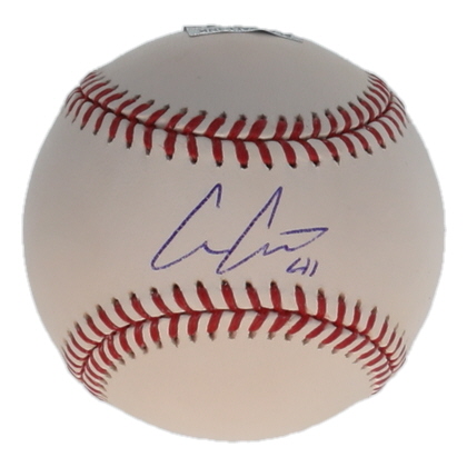 Andrew Abbott Signed OML Baseball (Playball Ink) at PristineAuction.com Andrew Abbott Signed OML Baseball (Playball Ink) at PristineAuction.com