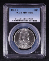 1954-D Franklin Half Dollar (PCGS MS64FBL) at PristineAuction.com