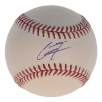 Christian Encarnacion-Strand Signed OML Baseball (JSA) at PristineAuction.com