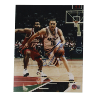 Mike Bibby Signed Arizona Wildcats 8x10 Photo (Beckett) at PristineAuction.com