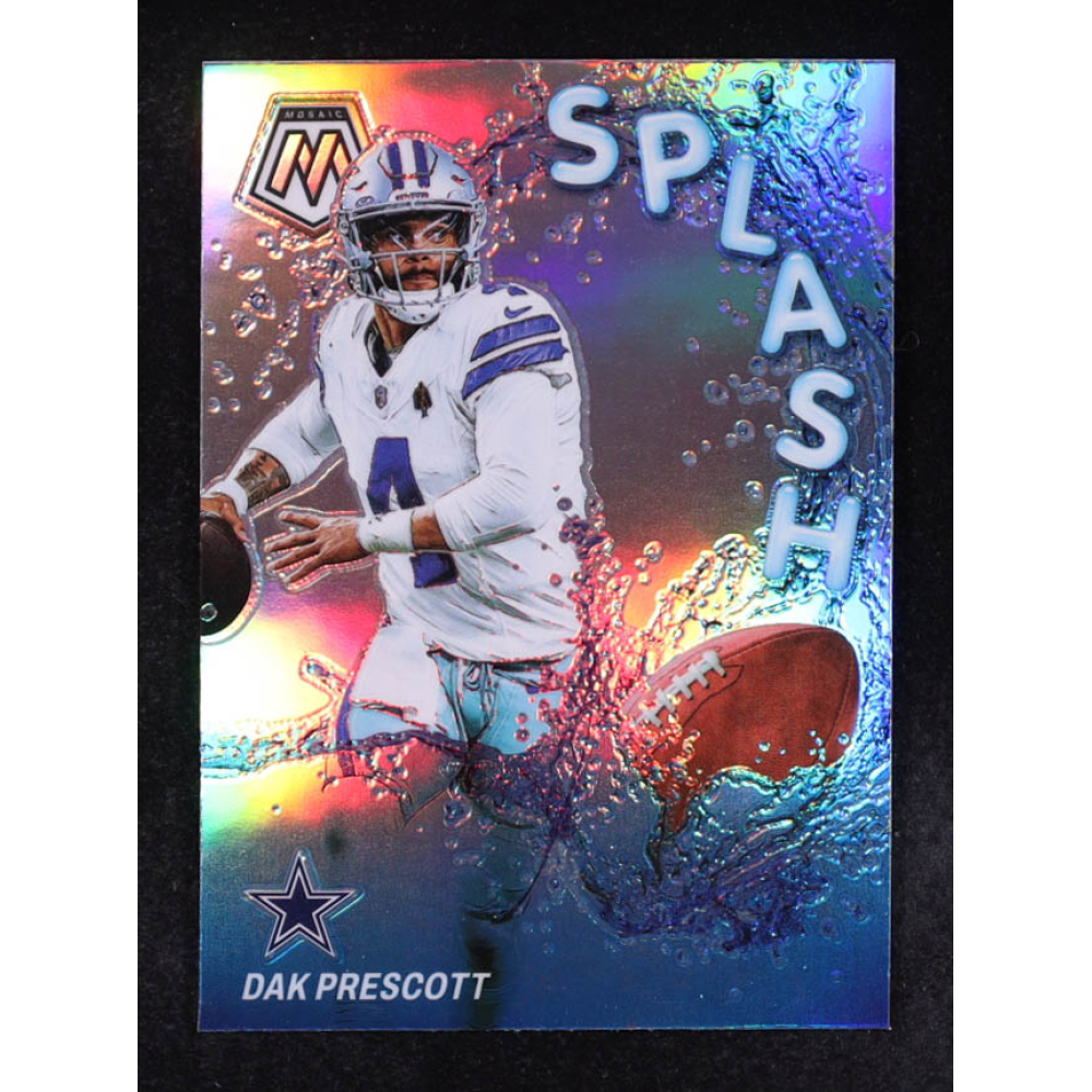 Dak Prescott 2024 Panini Mosaic Splash Silver #13 at PristineAuction.com