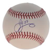 Jake Fraley Signed OML Baseball (Playball Ink) at PristineAuction.com