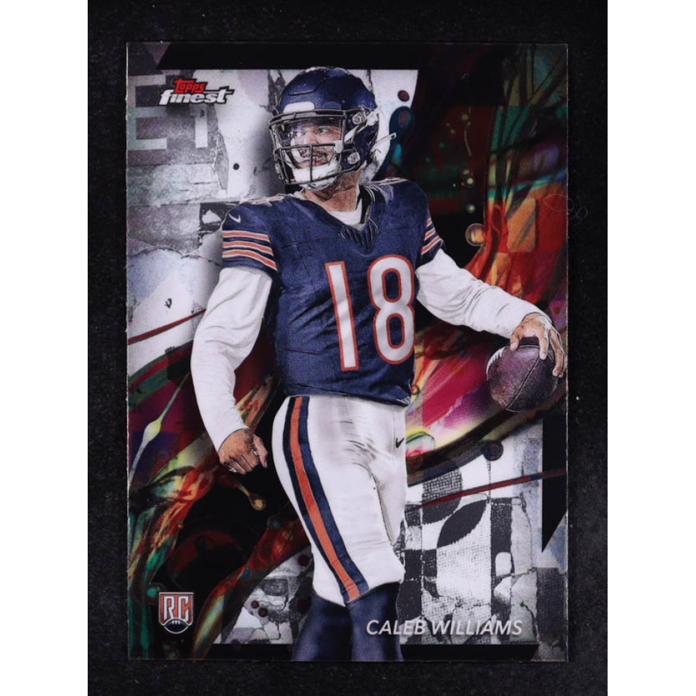 Caleb Williams 2024 Finest #61 RC at PristineAuction.com