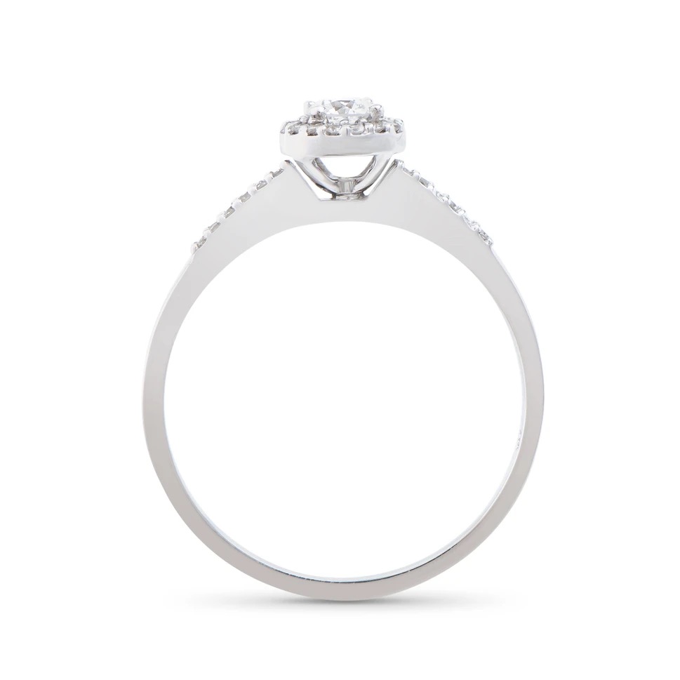 0.35 CTW Natural Diamond Ring Mounted In White Gold H-I, I1-I2 | Estimated Retail Value: $5,658 (IGI) at PristineAuction.com 0.35 CTW Natural Diamond Ring Mounted In White Gold H-I, I1-I2 | Estimated Retail Value: $5,658 (IGI) at PristineAuction.com