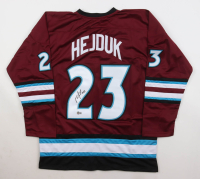 Milan Hejduk Signed Jersey (Beckett) at PristineAuction.com