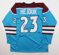 Milan Hejduk Signed Jersey (Beckett) at PristineAuction.com